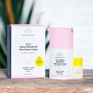 BNIB Drunk Elephant
T.L.C. Sukari Babyfacial™ AHA + BHA Mask 50ml / 1.69oz